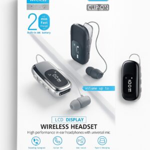 EZRA K75 Bluetooth Ακουστικό με Οθόνη LCD